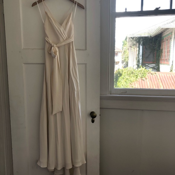 J Crew Ivory Wedding / Prom Dress - Picture 2 of 10